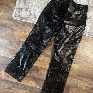 Le Lis Black Straight Leg Pants